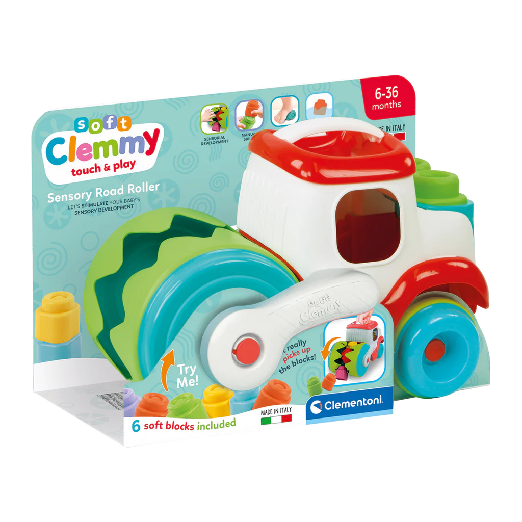 Soft clemmy - Rouleau compresseur sensoriel