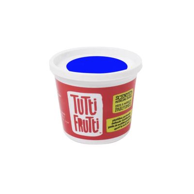 Pâte à modeler Tutti Frutti sans odeur scintillante 1 kg - Bleue