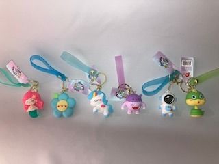 Porte-clé 3D avec braclet pour le poignet en pvc