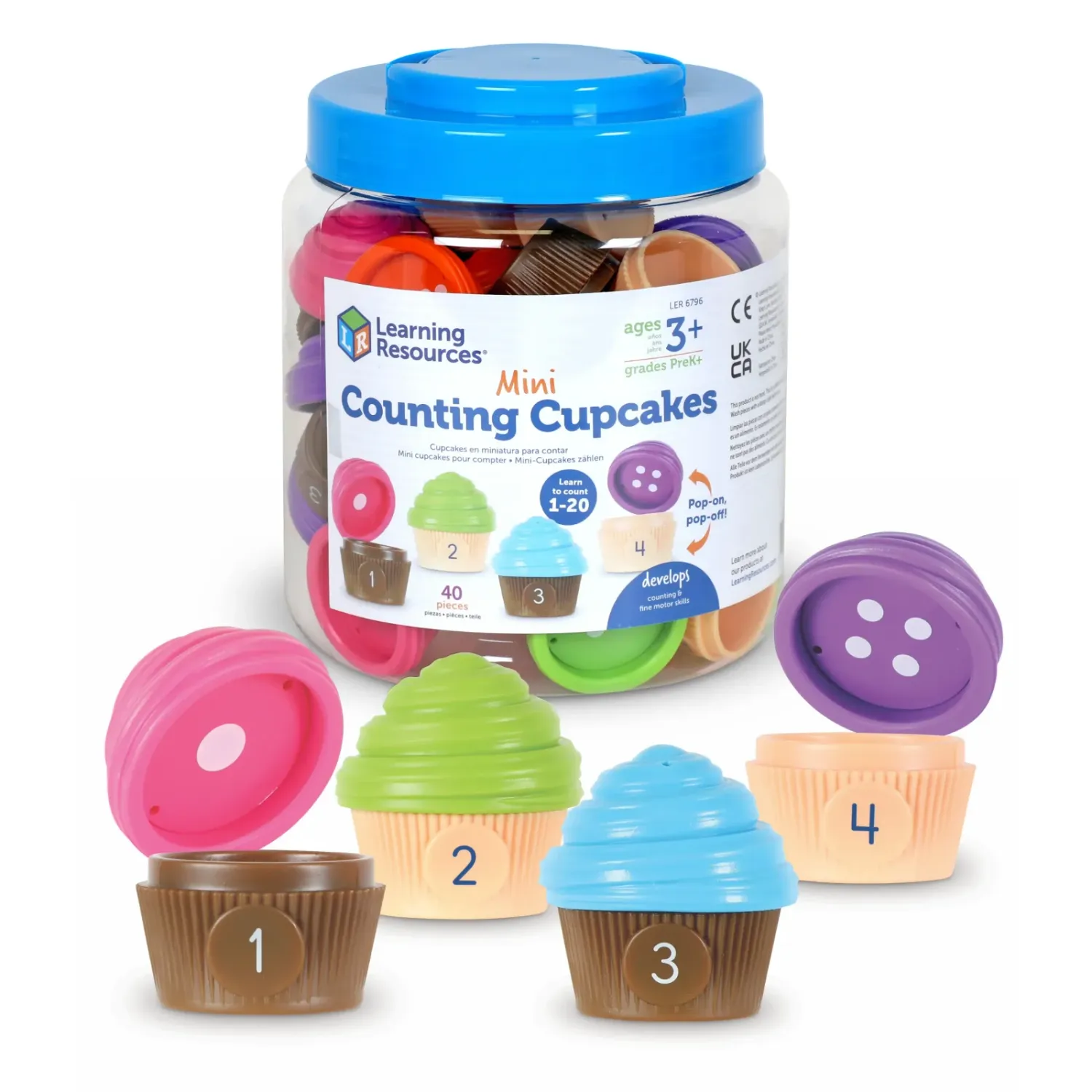 Learning Ressources mini cupcake à compter