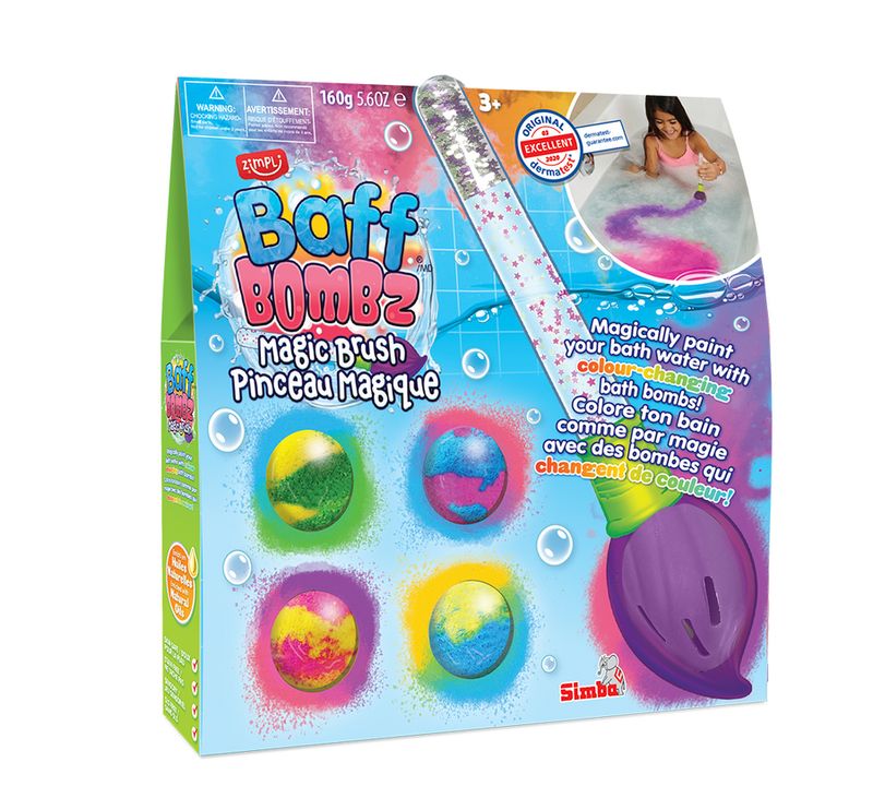 Zimpli - Baff Bombz Pinceau magique