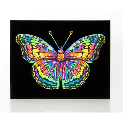 Broderie de diamant Diamond Dotz - Papillon néon