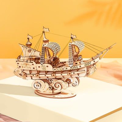 ROLIFE - Casse-tête 3D en bois - Voilier