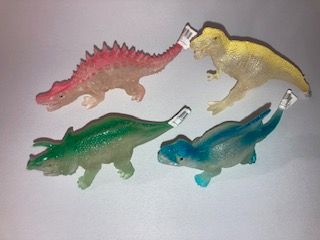 Figurine dinosaure 4 modèles
