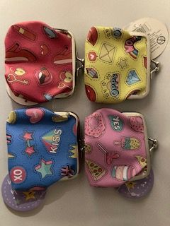 Mini porte-monnaie - Amour et bisous