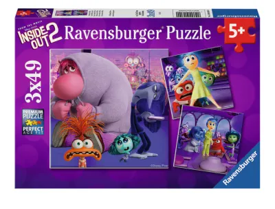 Casse-tête 3 x 49 pièces Ravensburger - Dans l'esprit de riley