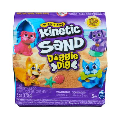 Sable kinetic - Coffret chien qui creuse