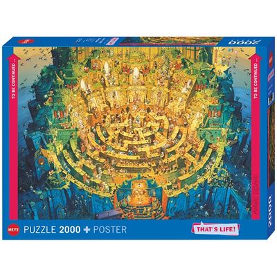 CASSE-TÊTE 2000 PIÈCES HEYE - DEEP DOWN THAT'S LIFE
