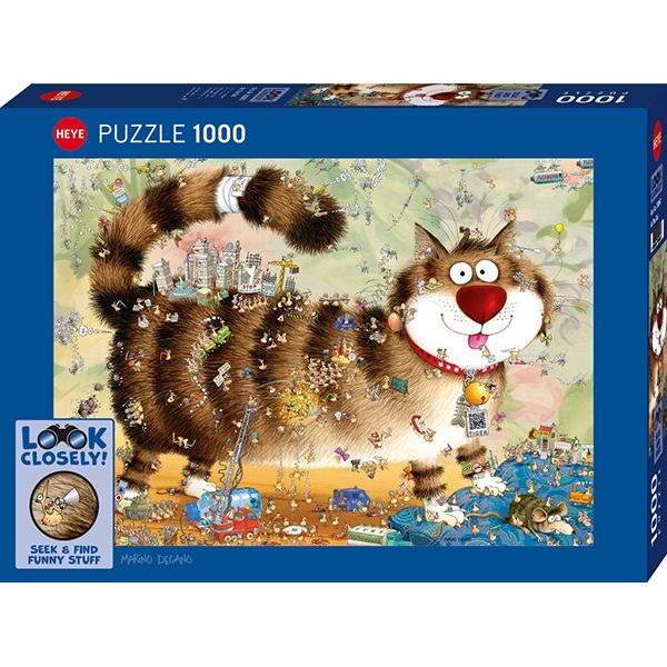 Casse-tête 1000 pièces Heye - At the Cat