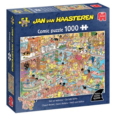 Casse-tête 1000 pièces Jan Van Haasteren - Chaud devant, chaos dedans