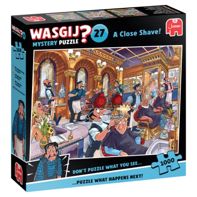 Casse-tête Wasgij mystery no 27 - Un rasage de Très près