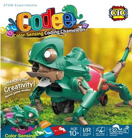 Caméléon de codage à détection de couleurs