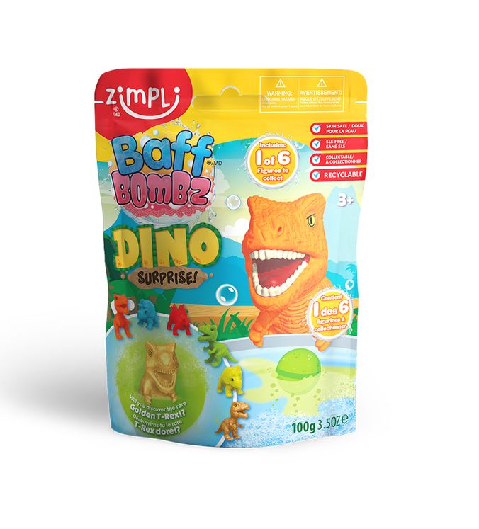 Zimpli - Baff Bombz Dino Surprise