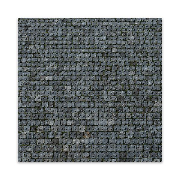 Brixies - Plaque à motif de pavé