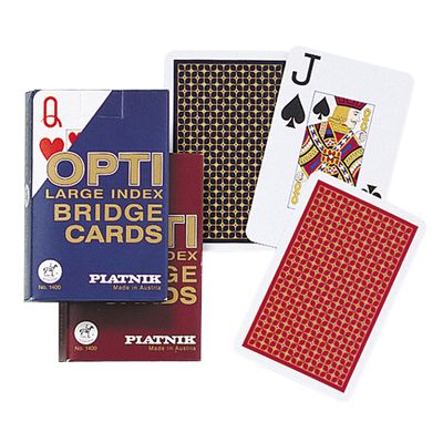CARTE FORMAT BRIDGE - OPTI