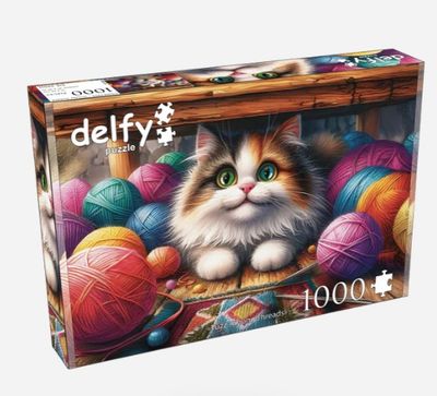 Casse-tête 1000 pièces Delfy - Fuzz among threads