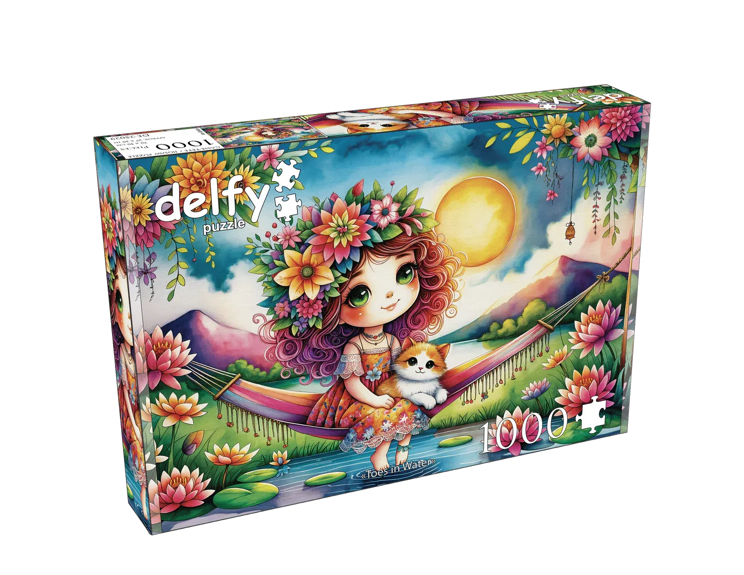 Casse-tête 1000 pièces Delfy - Toes in Water
