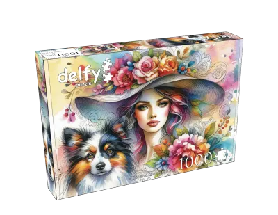 Casse-tête 1000 pièces Delfy - Chic and Charming