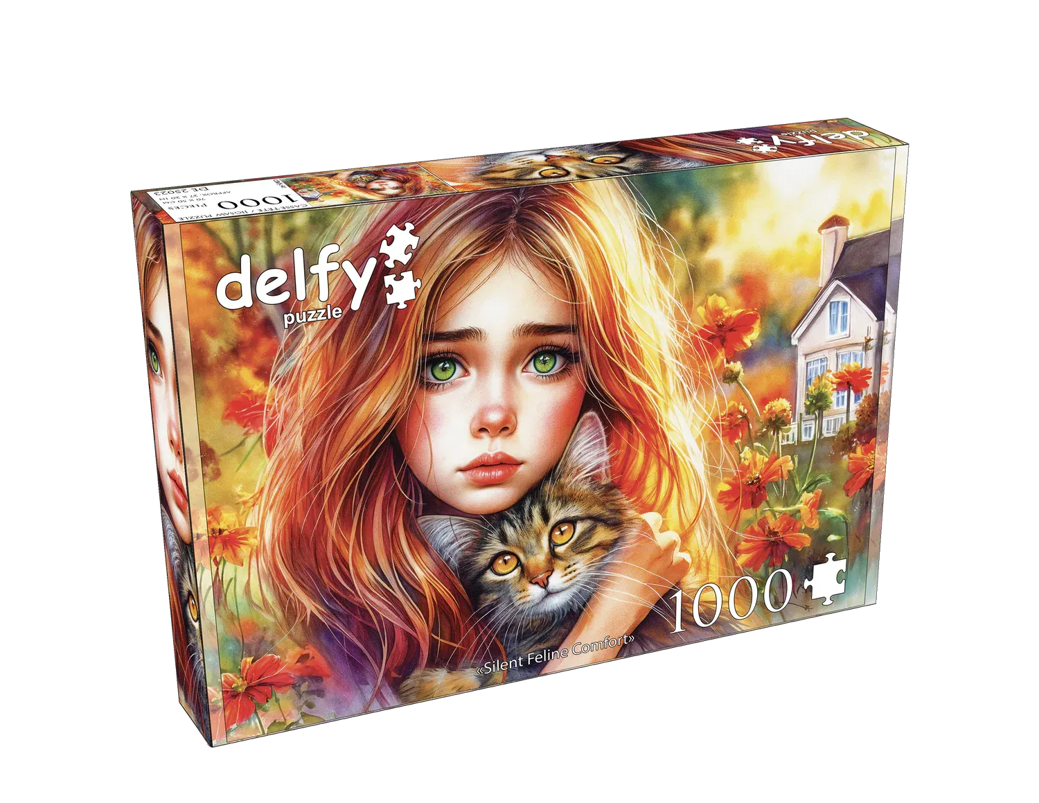 Casse-tête 1000 pièces Delfy - Silent feline comfort
