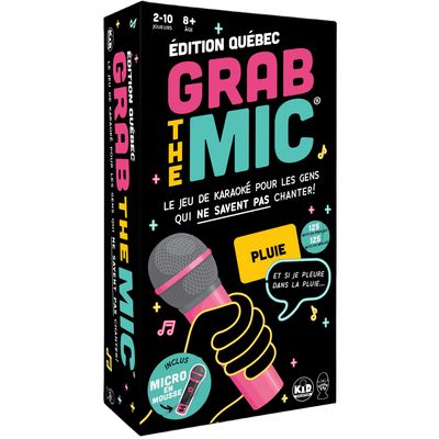 GRAB THE MIC - ÉDITION QUÉBEC
