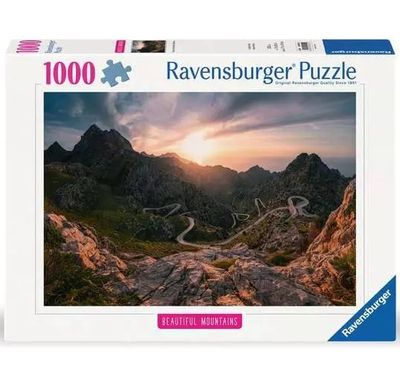 Casse-tête 1000 pièces Ravensburger - Montagnes magnifiques - Serra de tramuntana, mallorca