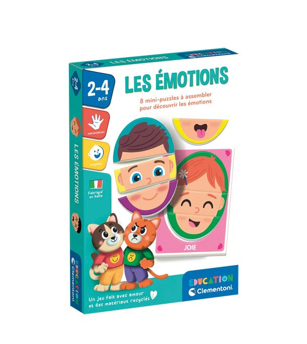 Les émotions - 8 mini puzzles