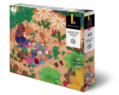 Casse-tête 48 pièces Lalita's Art Shop -Pique-nique au jardin