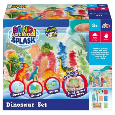 Sandsational - Dinosaure ( sable kinétic dans l'eau)