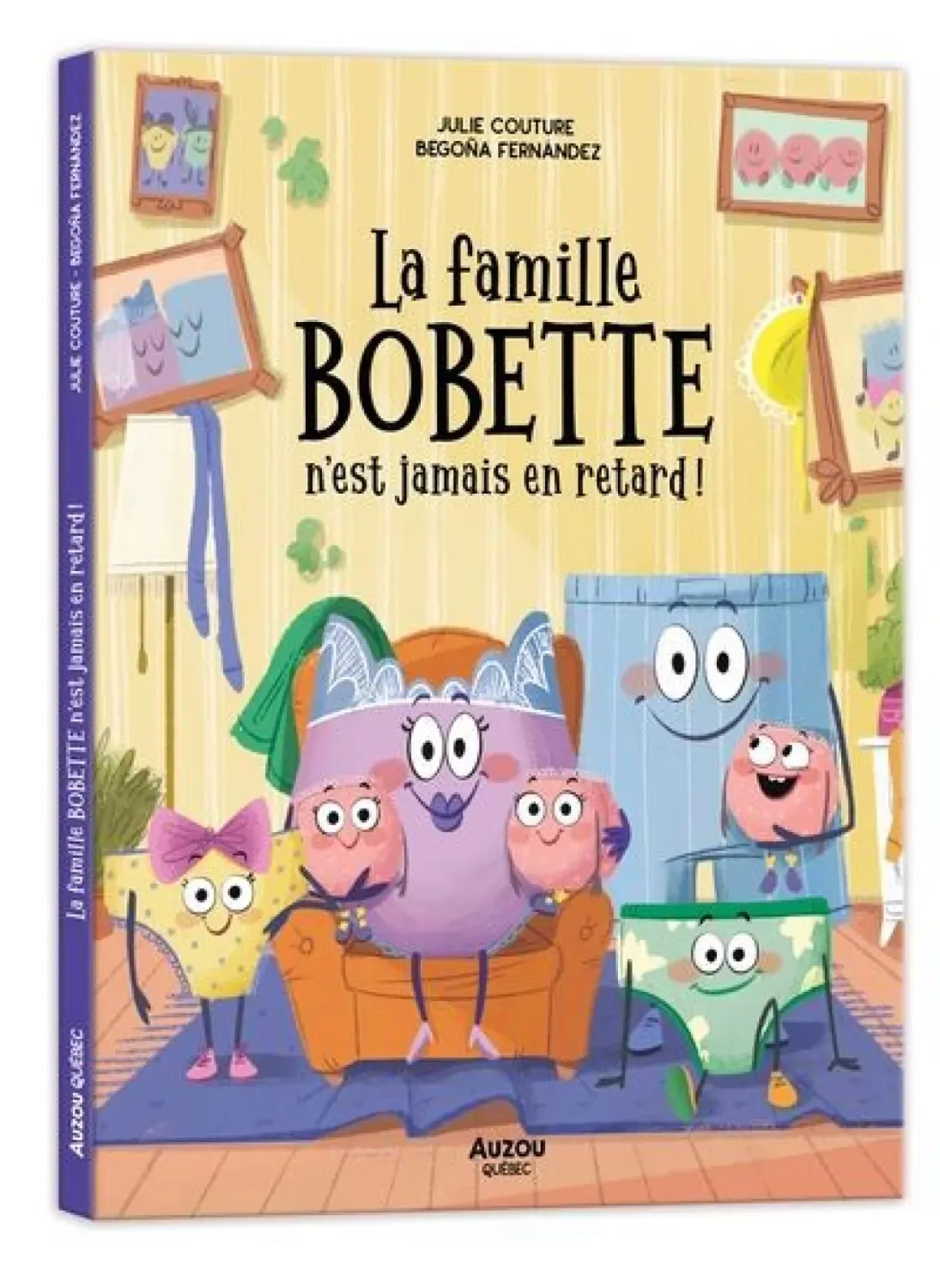 Livre - La famille bobette n'est jamais en retard