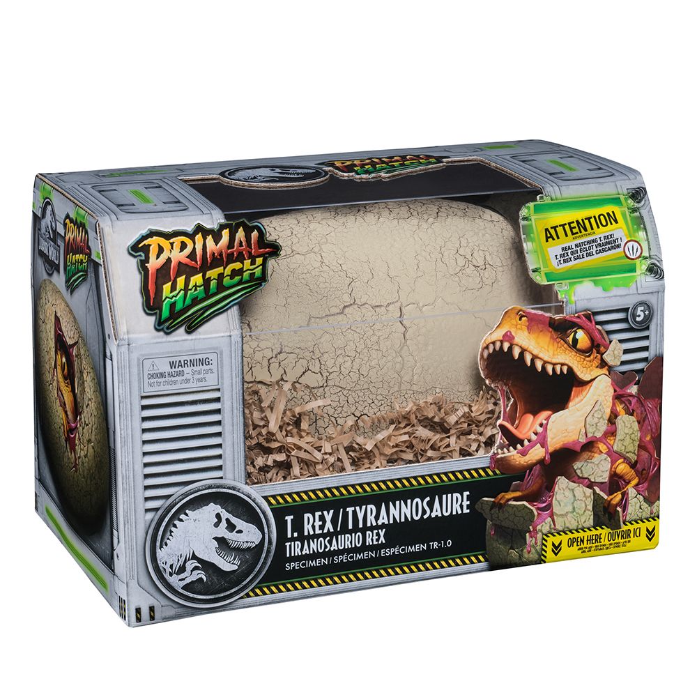 Oeuf de dinosaure primal hatch - T-Rex interactif