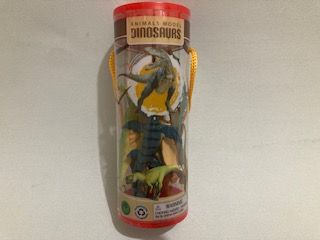 Tube avec 6 mini dinosaures