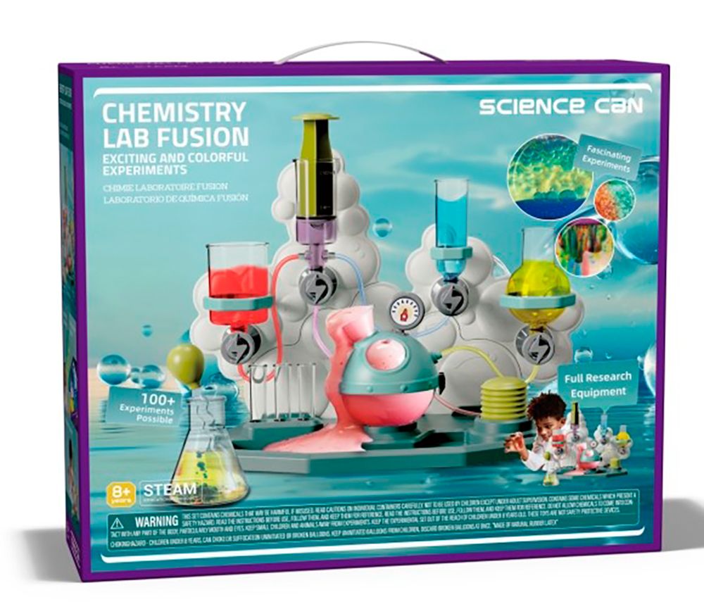Science can - Chimie laboratoire fusion