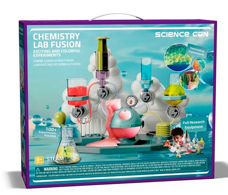 Science can - Chimie laboratoire fusion