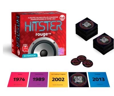 HITSTER EXTENSION 100% FRANCO - ROUGE FM