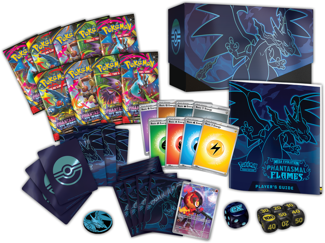 Pokémon ME02 Phantasmal flames elite trainer
