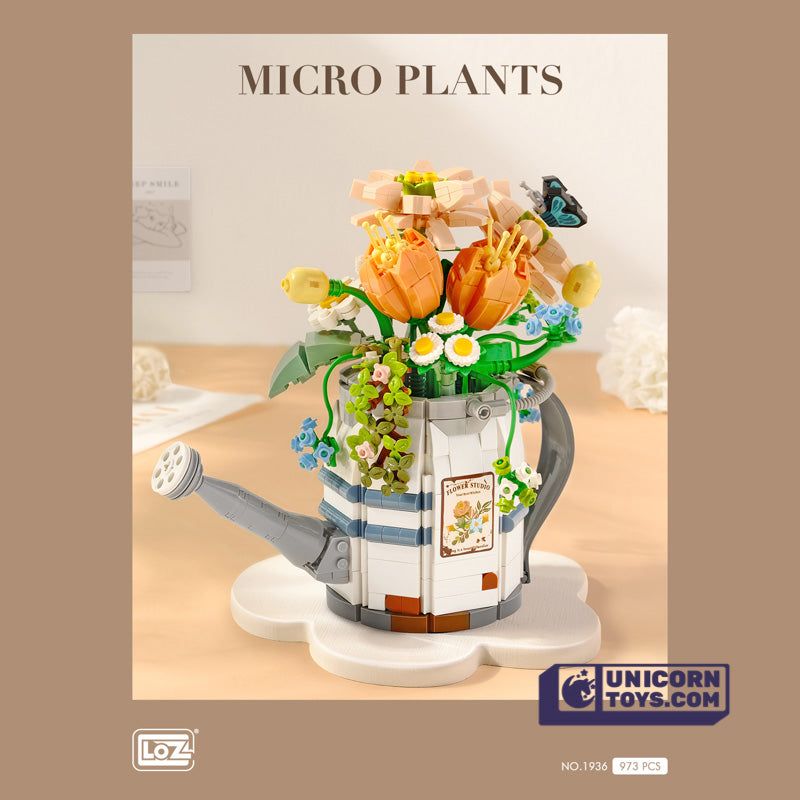 LOZ Block - Micro plantes dans un entonnoir