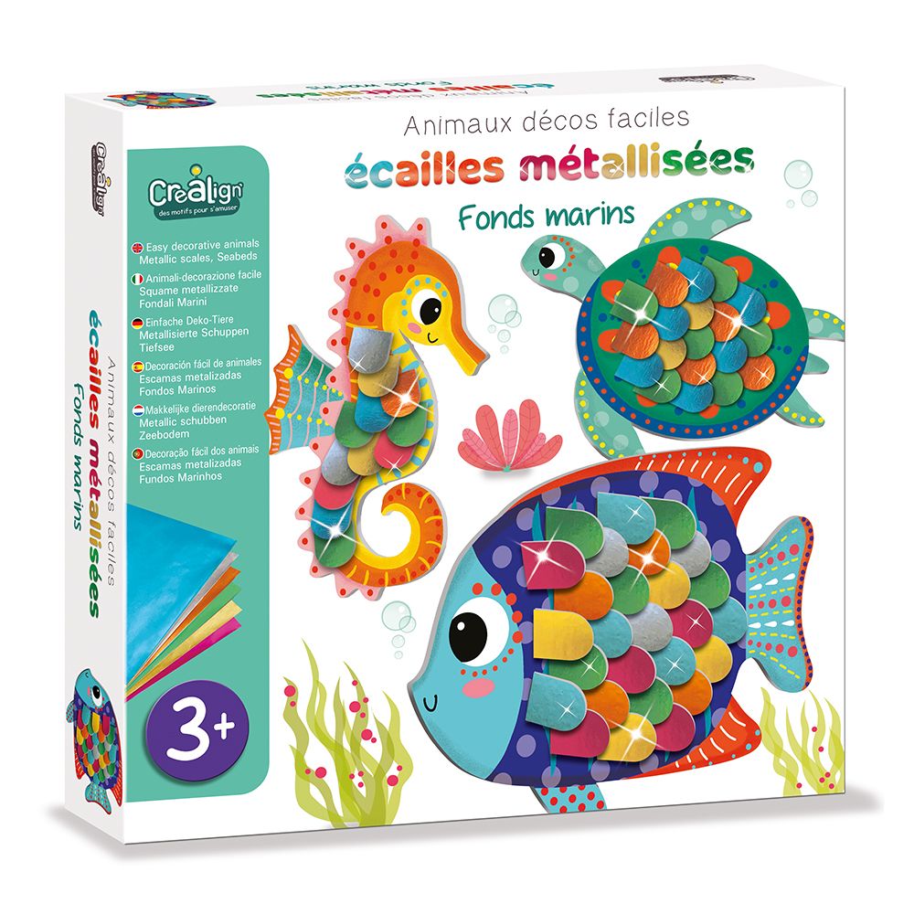 Crealign - Écailles métallisées fonds marins