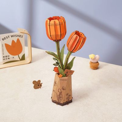 ROLIFE ROWOOD - Tulipe orange (St-Valentin)
