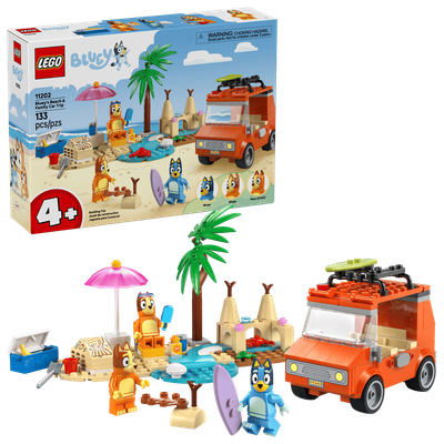 LEGO BLUEY 11202 - L'ESCAPADE À LA PLAGE DE LA FAMILLE