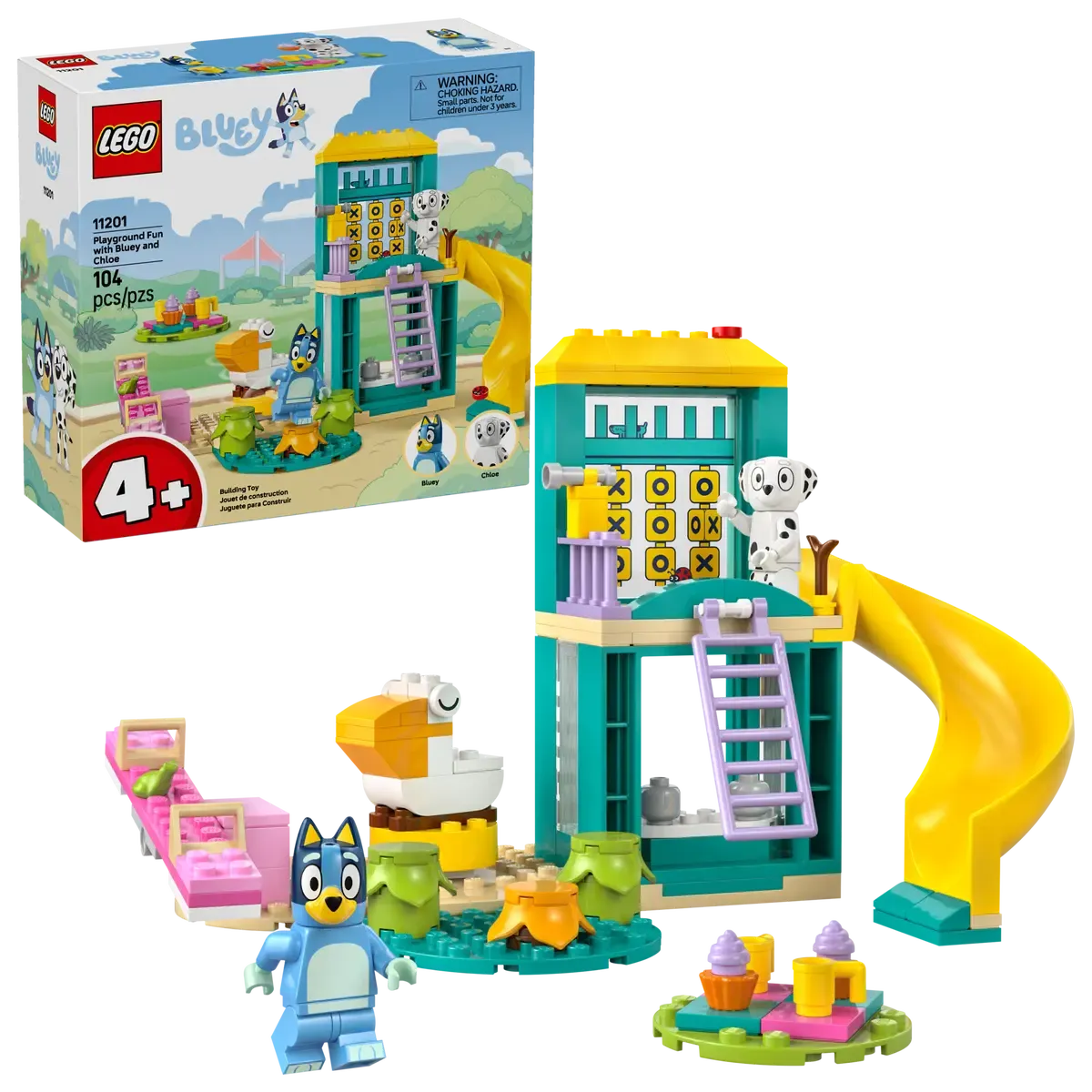 Lego Bluey 11201 - Bluey et Chloé à l'air de jeu