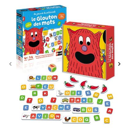 NATHAN - LE GLOUTON DES MOTS