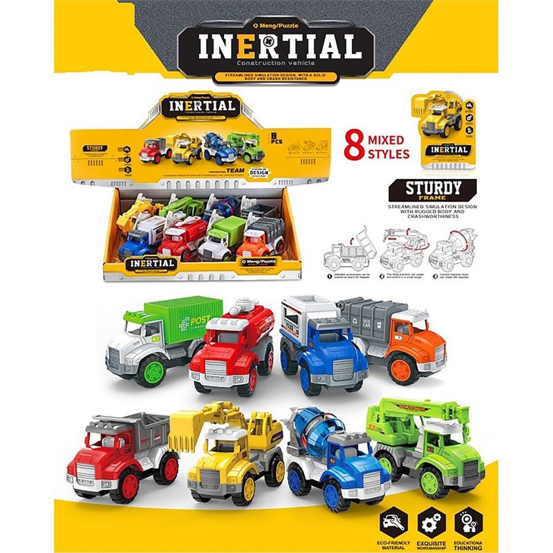 CAMION DE CONSTRUCTION À FRICTION