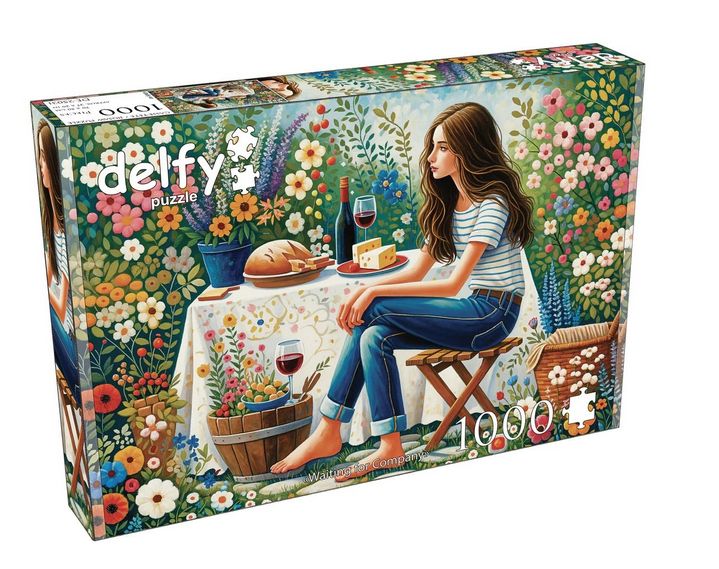 CASSE-TÊTE 1000 PIÈCES DELFY - WAITING FOR COMPANY