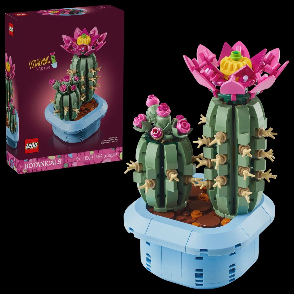 LEGO BOTANICALS 11509 - LE CACTUS EN FLEURS