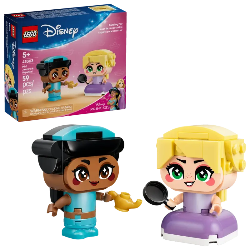 LEGO DISNEY 43303 - JASMINE ET RAIPONCE MINIATURES