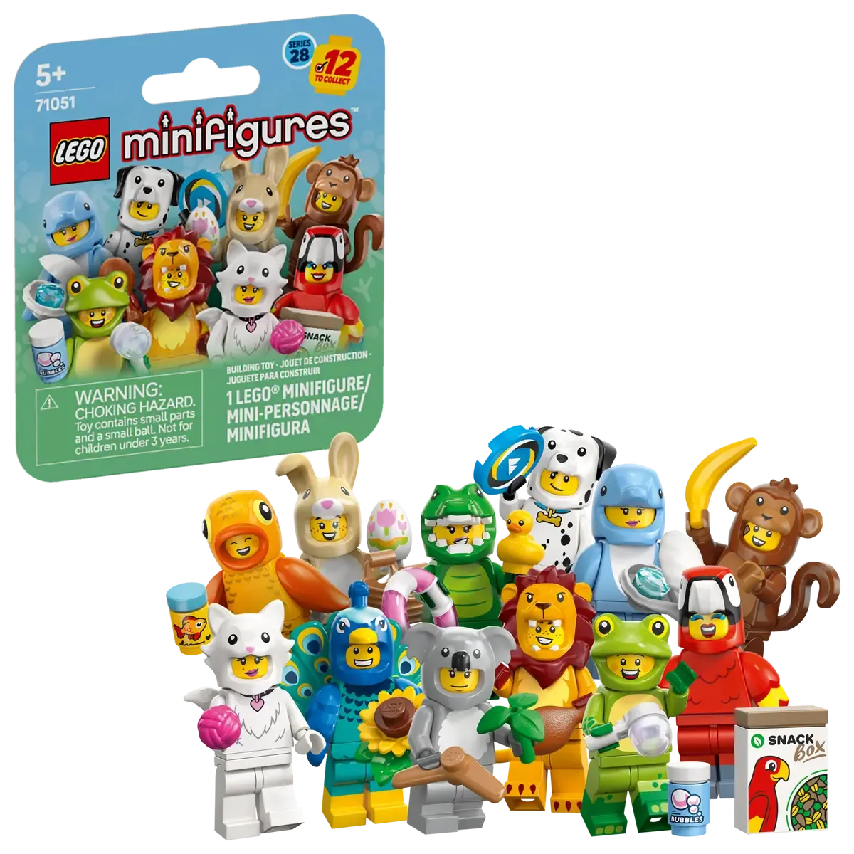 LEGO MINIFIGURINES 71051 - ANIMAUX SÉRIE 28