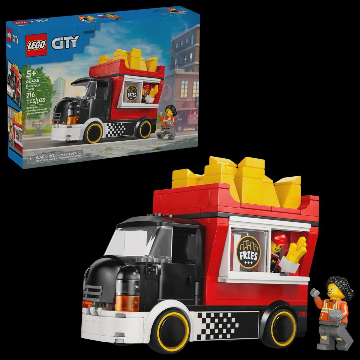 LEGO CITY 60488 - LE CAMION DE FRITES