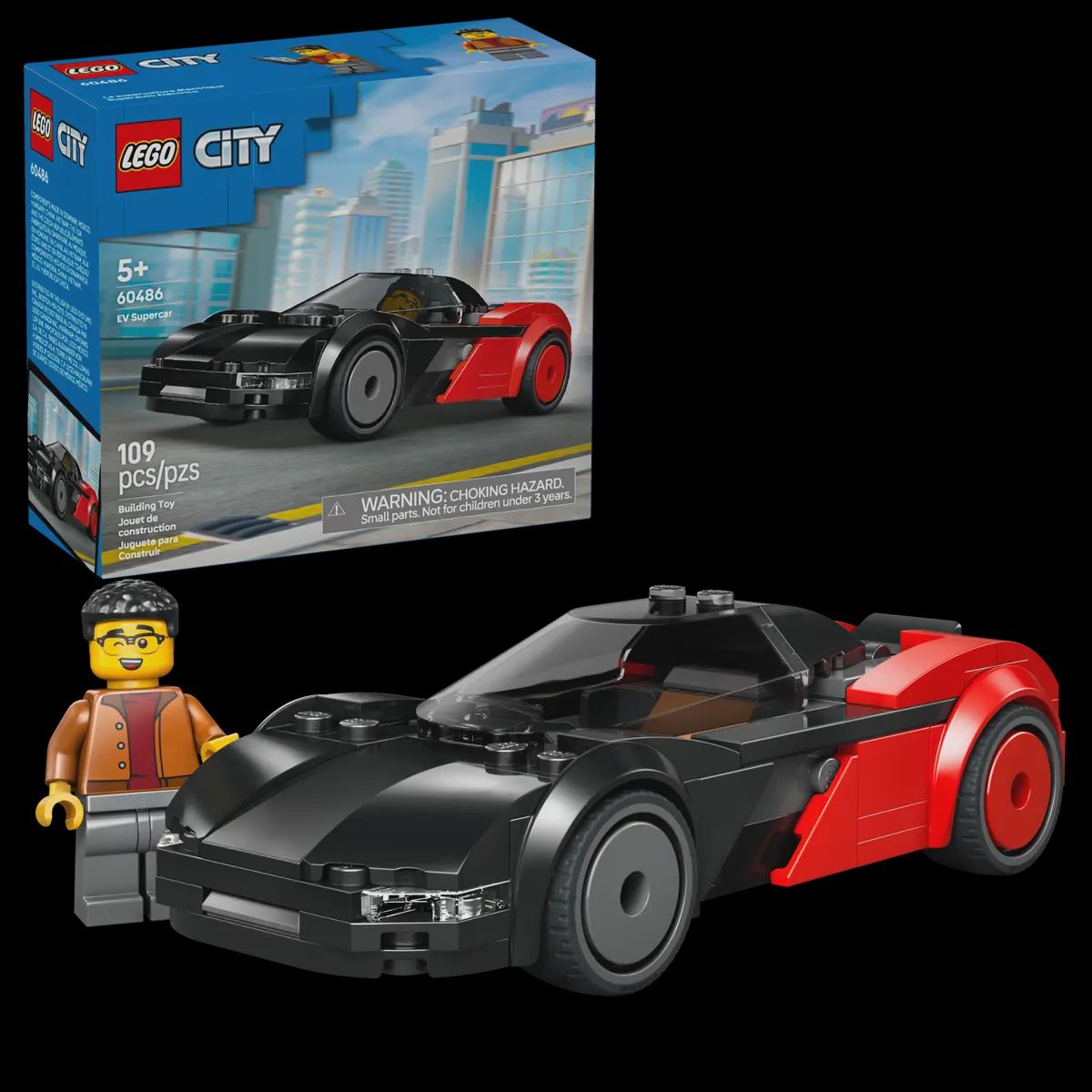 LEGO CITY 60486 - LA SUPER VOITURE ÉLECTRIQUE