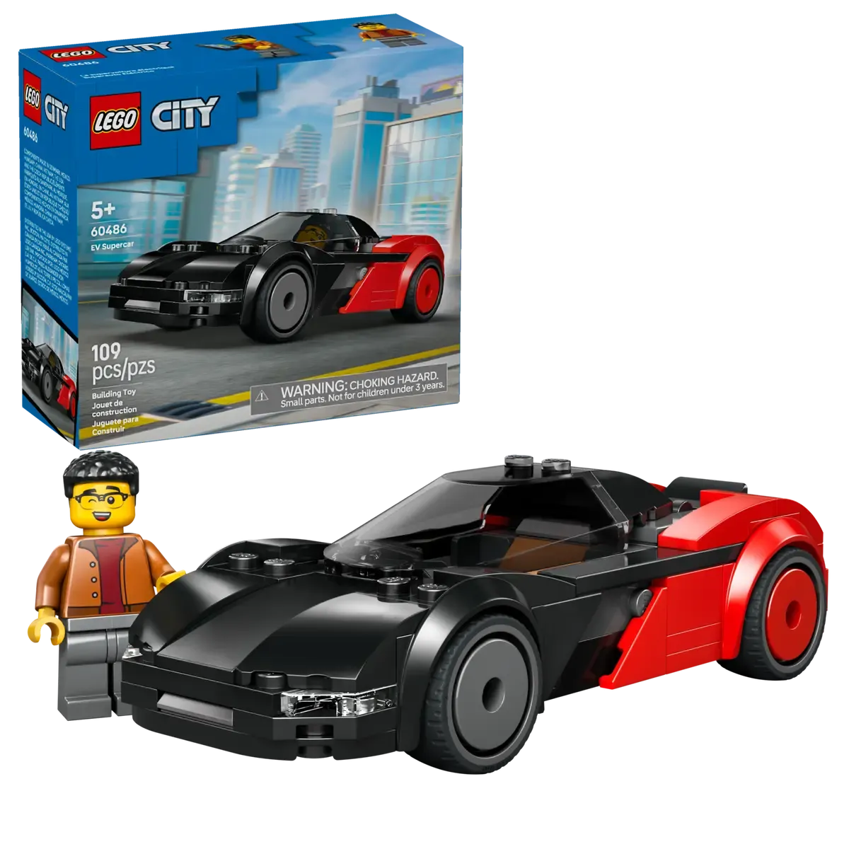 Lego City 60486 - La Super voiture électrique