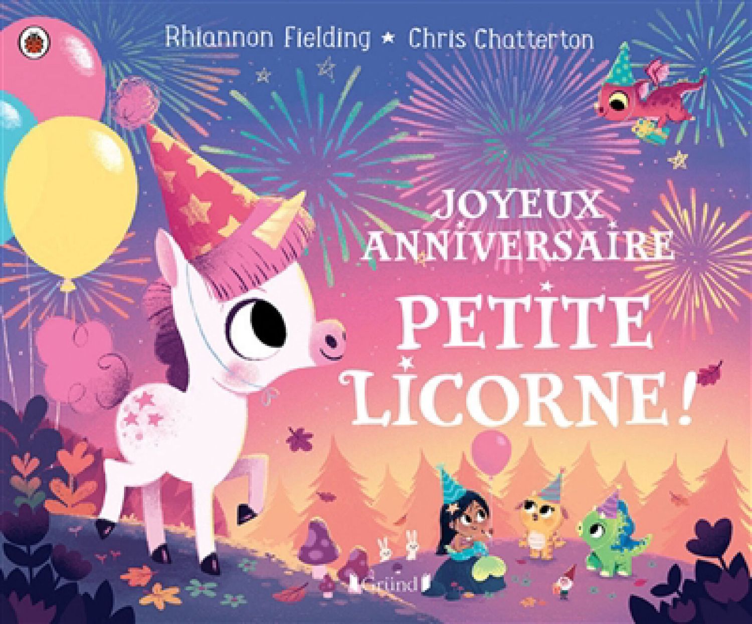 LIVRE - JOYEUX ANNIVERSAIRE PETITE LICORNE